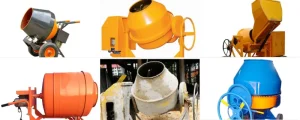 types of concrete mixer​