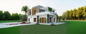 30 * 40 duplex house elevation