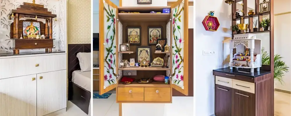 middle class indian style pooja room designs