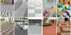 parking tiles design