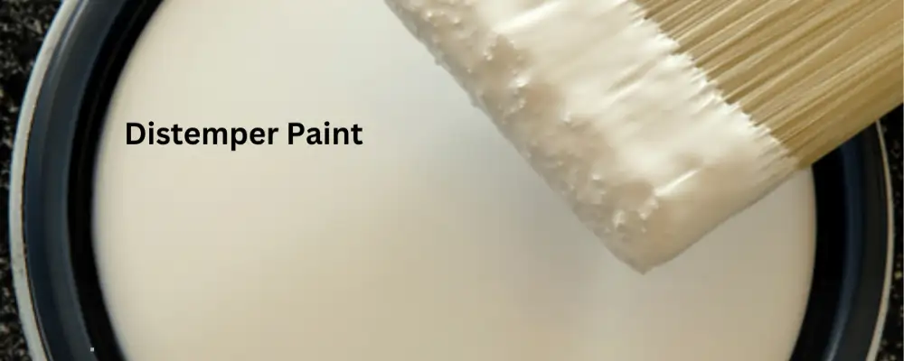 what is distemper paint