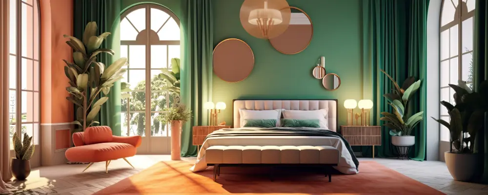 Bedroom colours