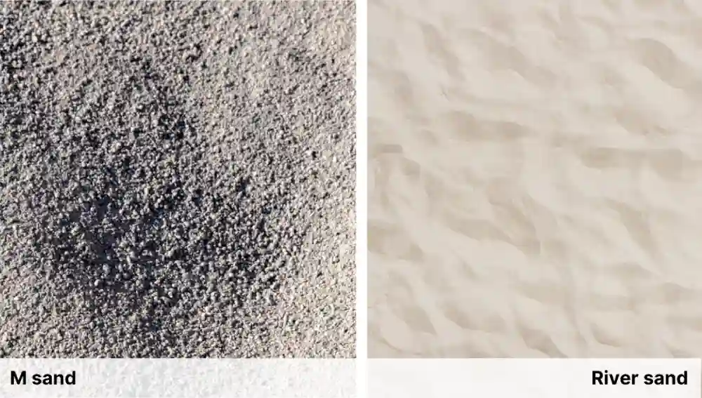 M sand vs river sand