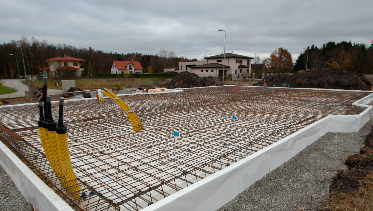 Plinth Beam In Construction