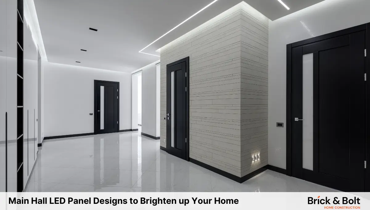 Main Hall LED Panel Designs to Brighten up Your Home